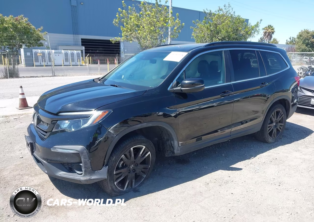 2022 Honda Pilot Awd Special Edition VIN:5FNYF6H22NB007342 - 2