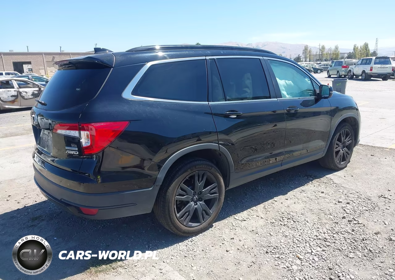 2022 Honda Pilot Awd Special Edition VIN:5FNYF6H22NB007342 - 4