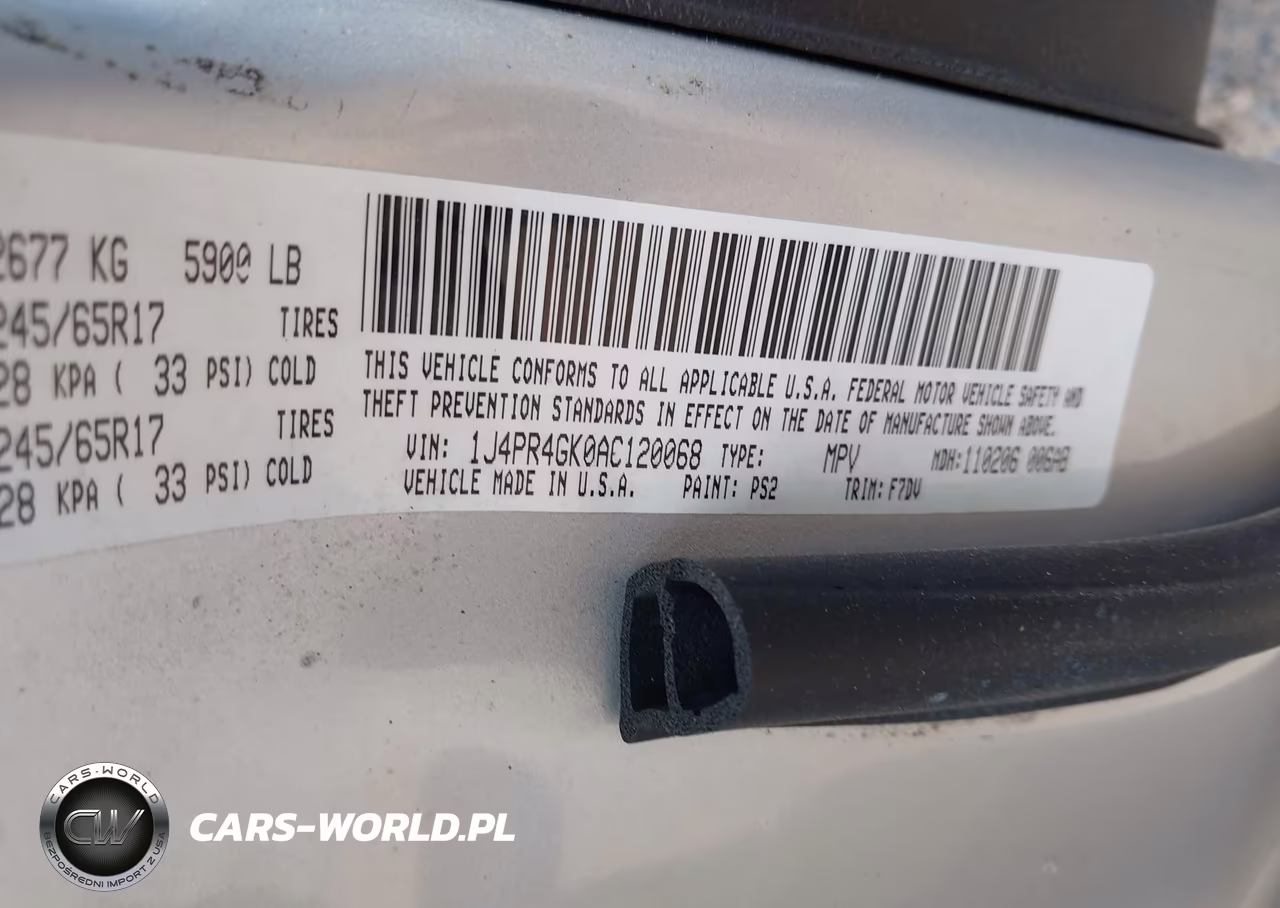 2010 Jeep Grand Cherokee Laredo VIN:1J4PR4GK0AC120068 - 9