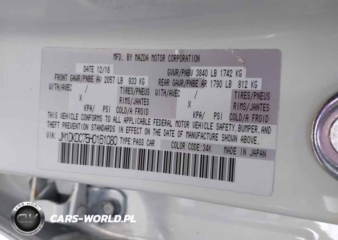 2017 Mazda Cx-3 Touring VIN:JM1DKDC75H0161080 - 9