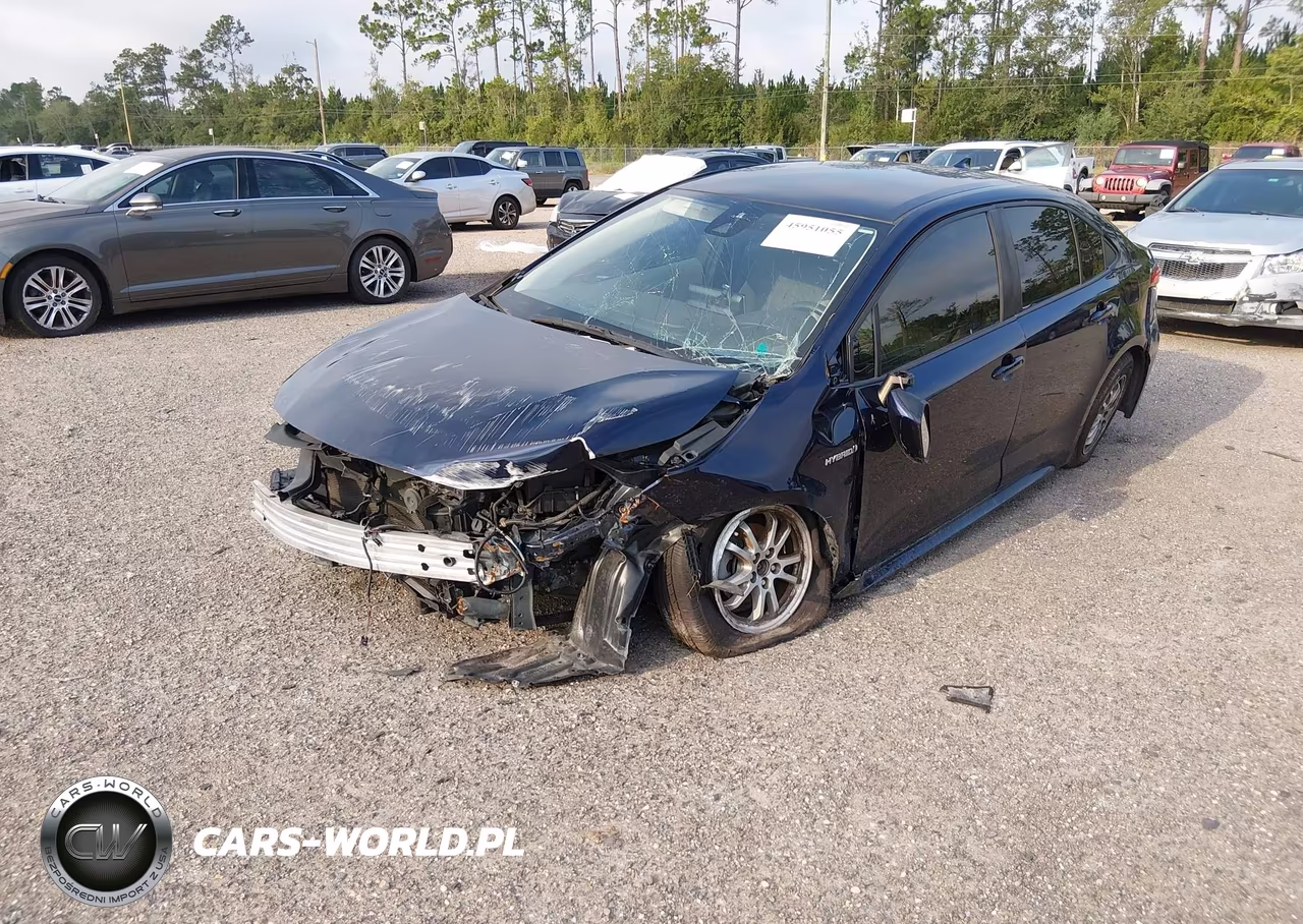 2020 Toyota Corolla Hybrid Le VIN:JTDEBRBE2LJ009844 - 2