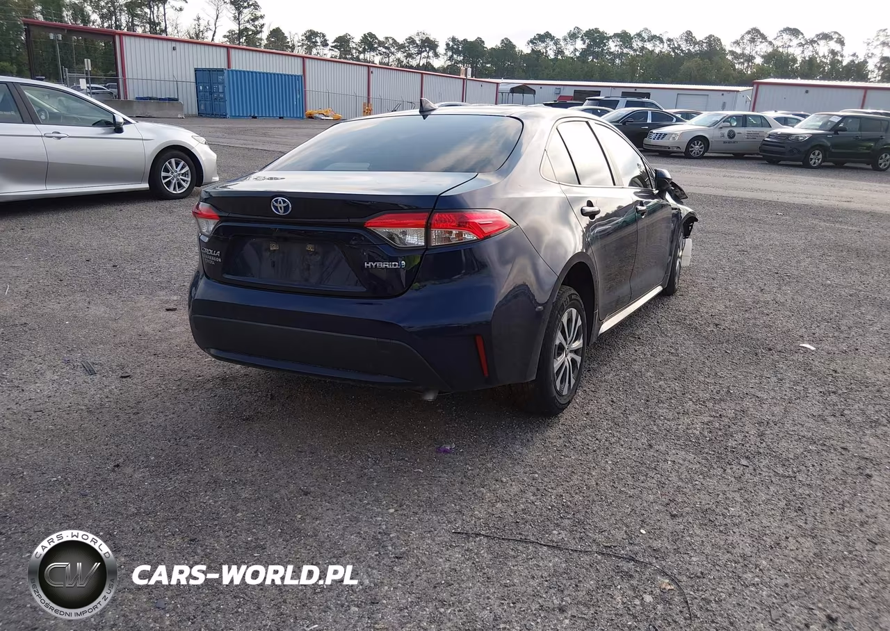 2020 Toyota Corolla Hybrid Le VIN:JTDEBRBE2LJ009844 - 4