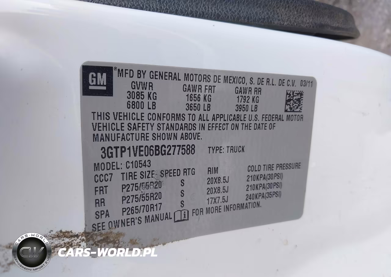 2011 GMC Sierra 1500 Sle VIN:3GTP1VE06BG277588 - 9