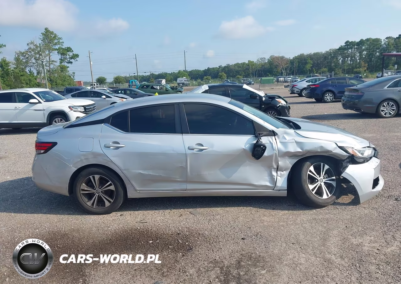 2021 Nissan Sentra Sv Xtronic Cvt VIN:3N1AB8CV5MY249428 - 13