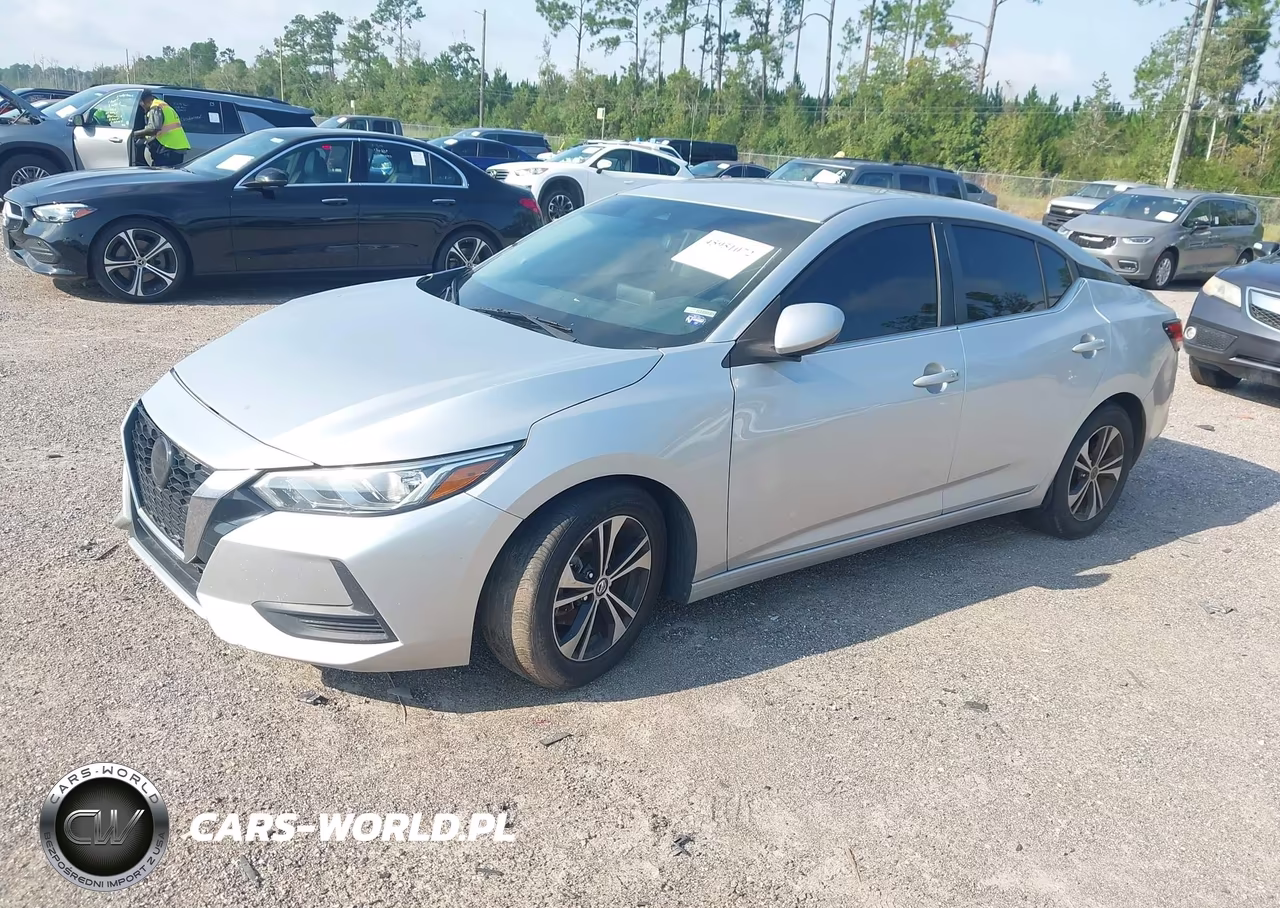 2021 Nissan Sentra Sv Xtronic Cvt VIN:3N1AB8CV5MY249428 - 2