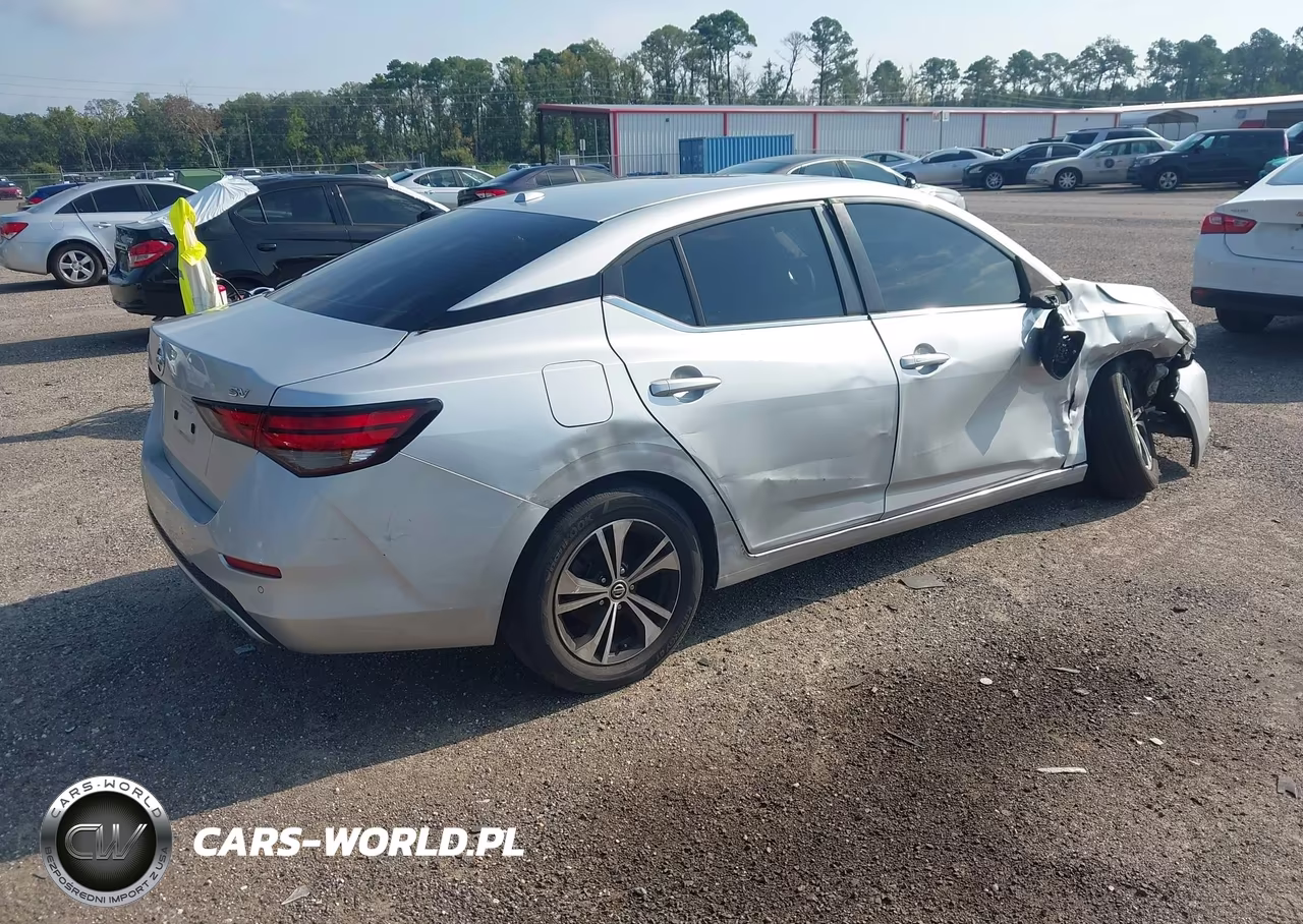 2021 Nissan Sentra Sv Xtronic Cvt VIN:3N1AB8CV5MY249428 - 4