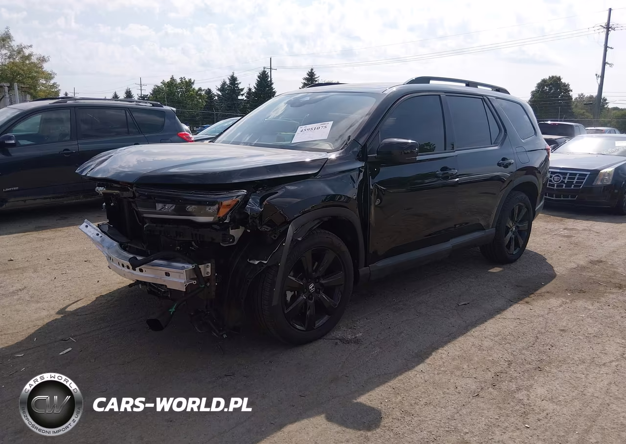 2025 Honda Pilot Black Edition VIN:5FNYG1H93SB065923 - 2