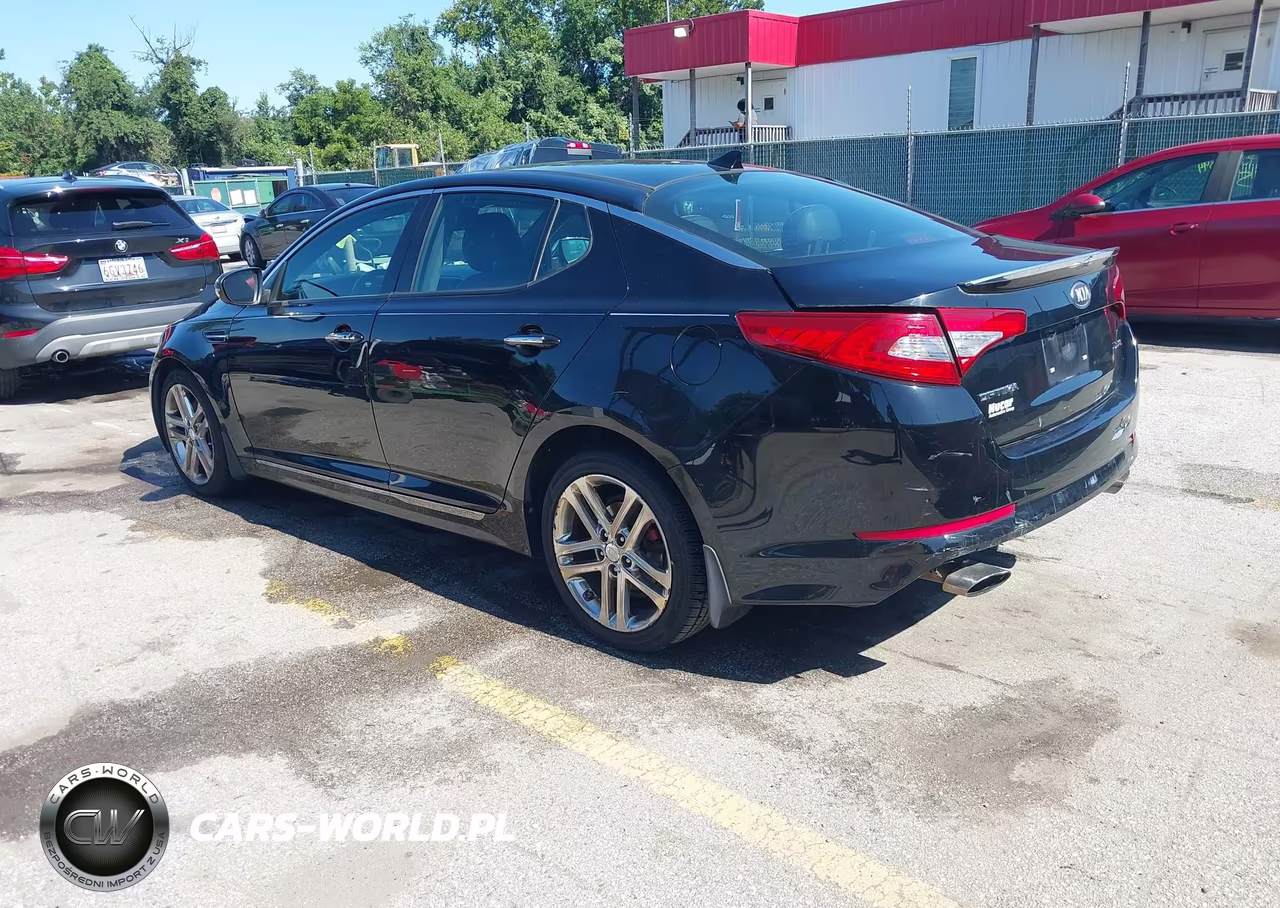 2013 Kia Optima Sx VIN:5XXGR4A60DG164819 - 3