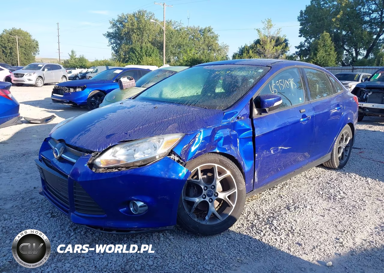 2014 Ford Focus Se VIN:1FADP3F28EL263193 - 2