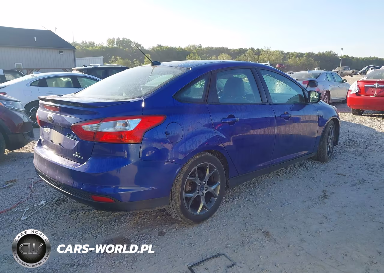 2014 Ford Focus Se VIN:1FADP3F28EL263193 - 4