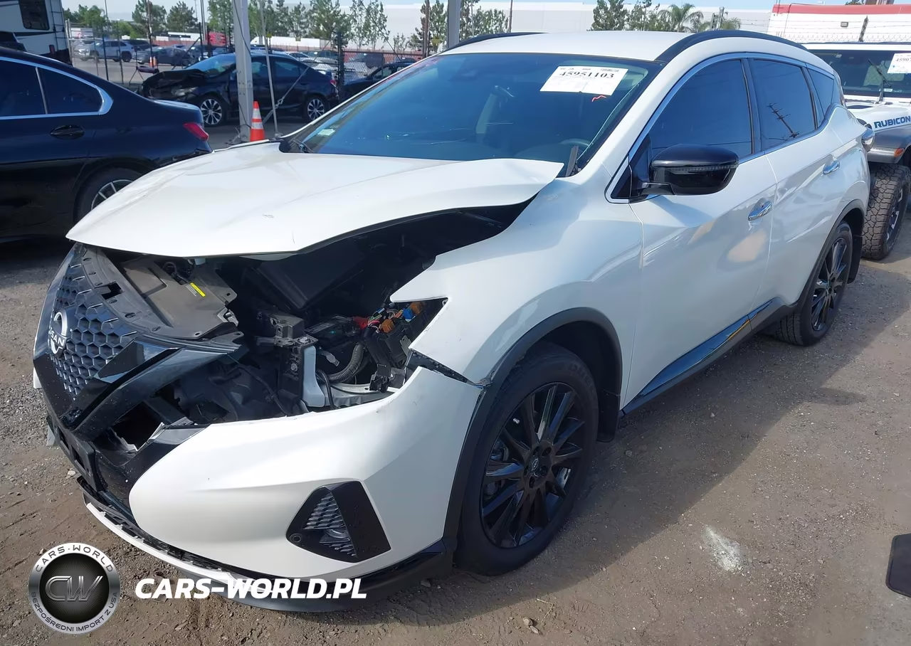 2024 Nissan Murano Sv Fwd VIN:5N1AZ2BJ0RC101073 - 2