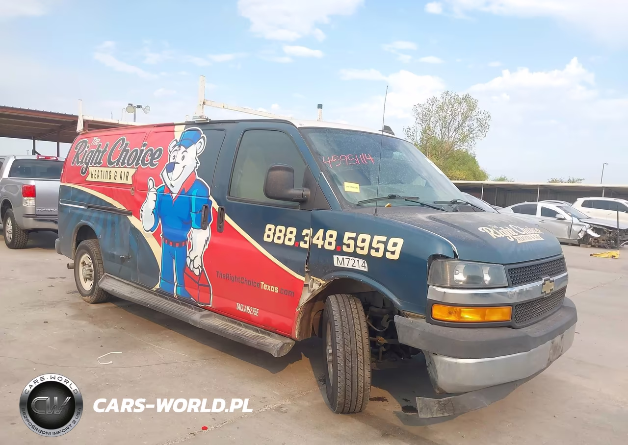 2019 Chevrolet Express 3500 Lt VIN:1GAZGPFP4K1164115 - 1