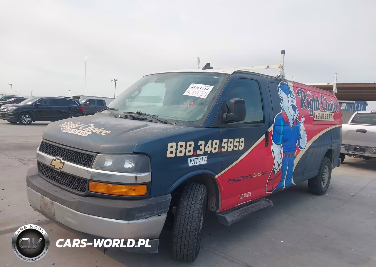 2019 Chevrolet Express 3500 Lt VIN:1GAZGPFP4K1164115 - 2