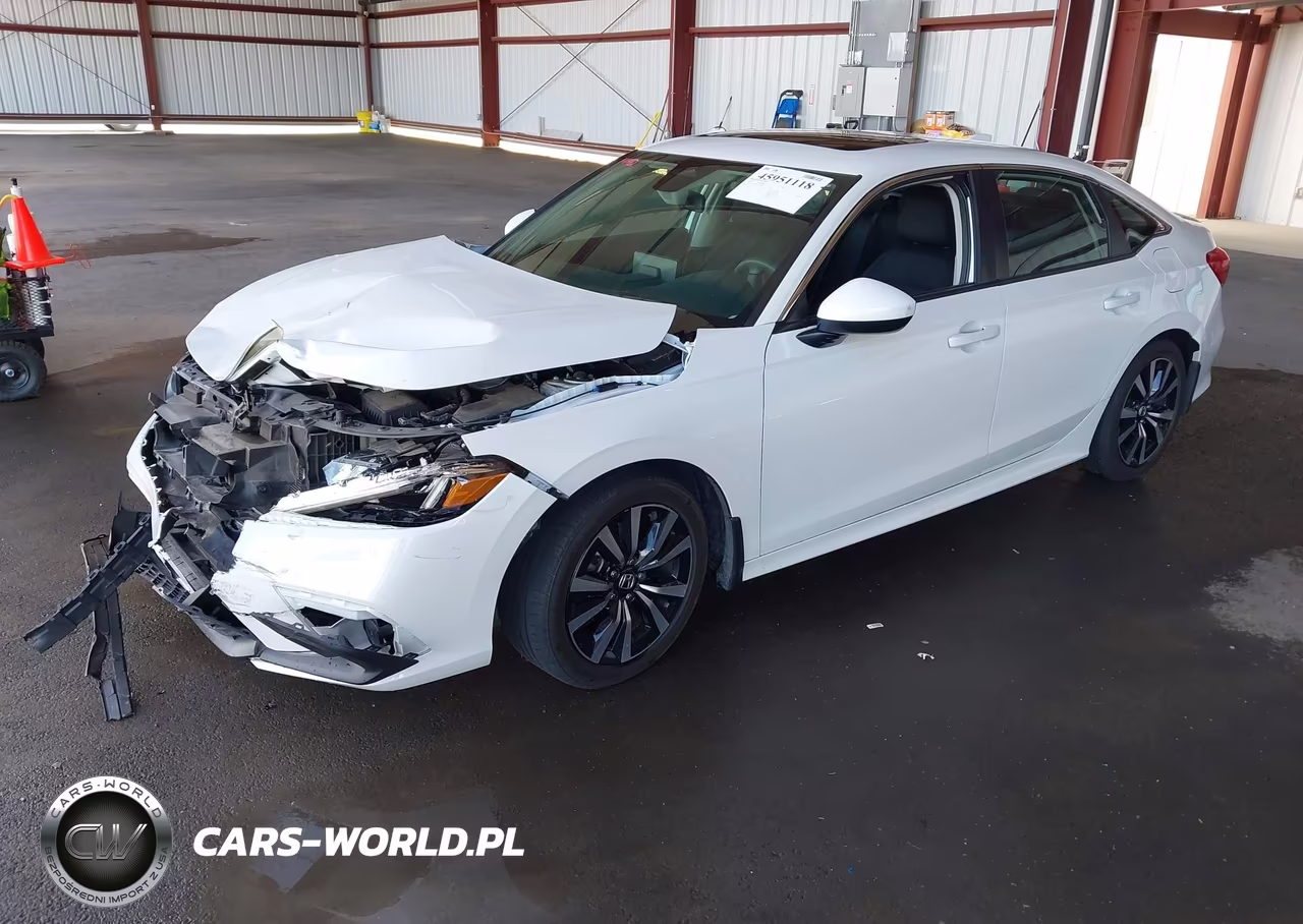 2023 Honda Civic Ex-Ex W-O Bsi VIN:2HGFE1F72PH318070 - 2