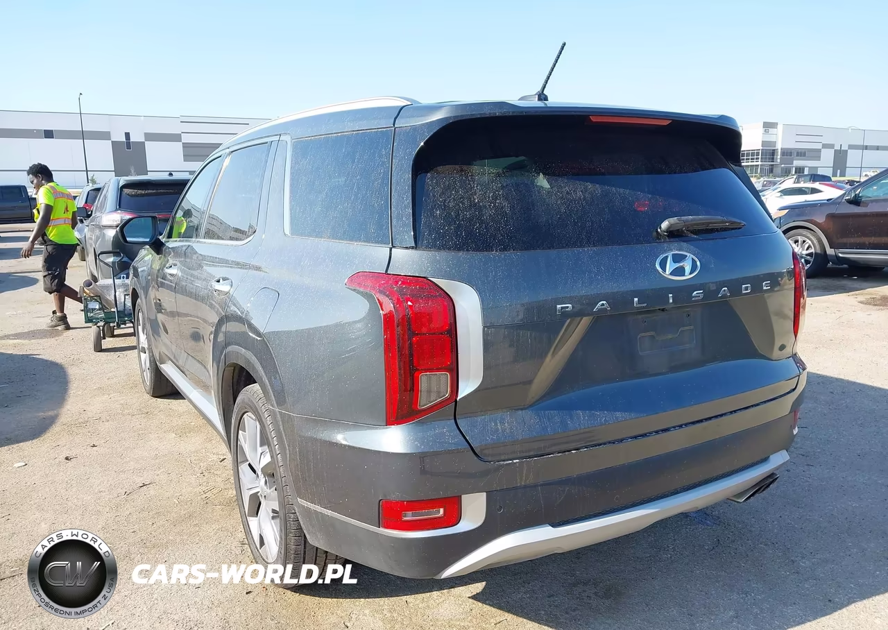 2022 Hyundai Palisade Sel VIN:KM8R34HE2NU367659 - 3
