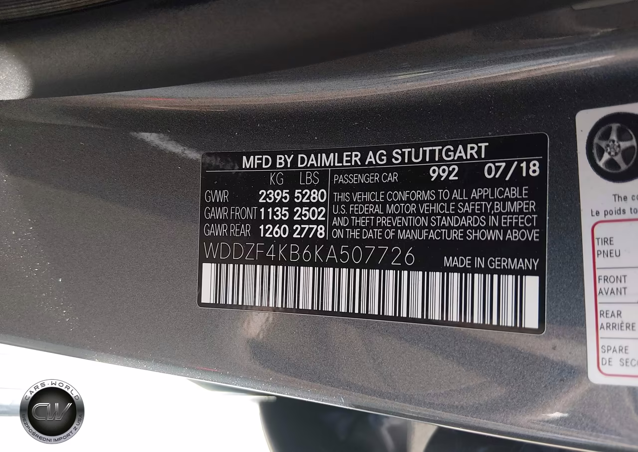 2019 Mercedes-Benz E 300 4Matic VIN:WDDZF4KB6KA507726 - 9