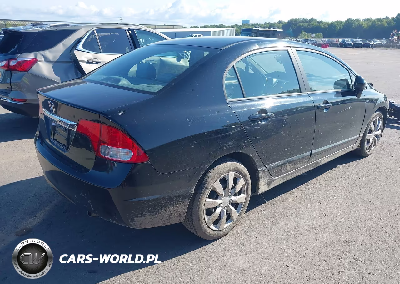 2009 Honda Civic Lx VIN:19XFA16599E005203 - 4