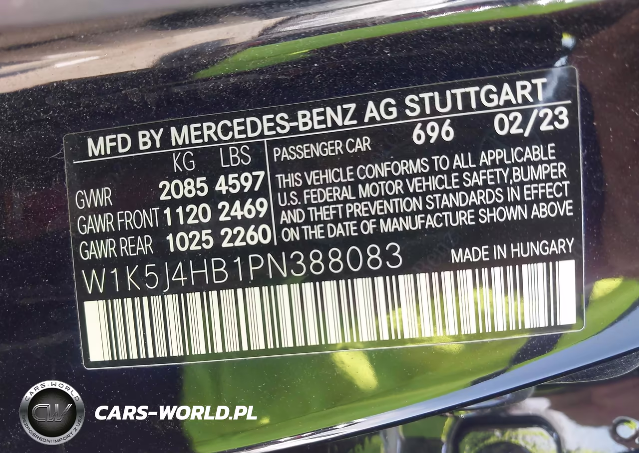 2023 Mercedes-Benz Cla 250 Coupe 4Matic VIN:W1K5J4HB1PN388083 - 9