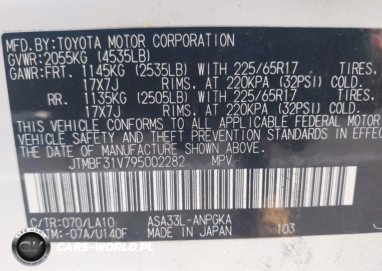 2009 Toyota Rav4 Limited VIN:JTMBF31V795002282 - 9