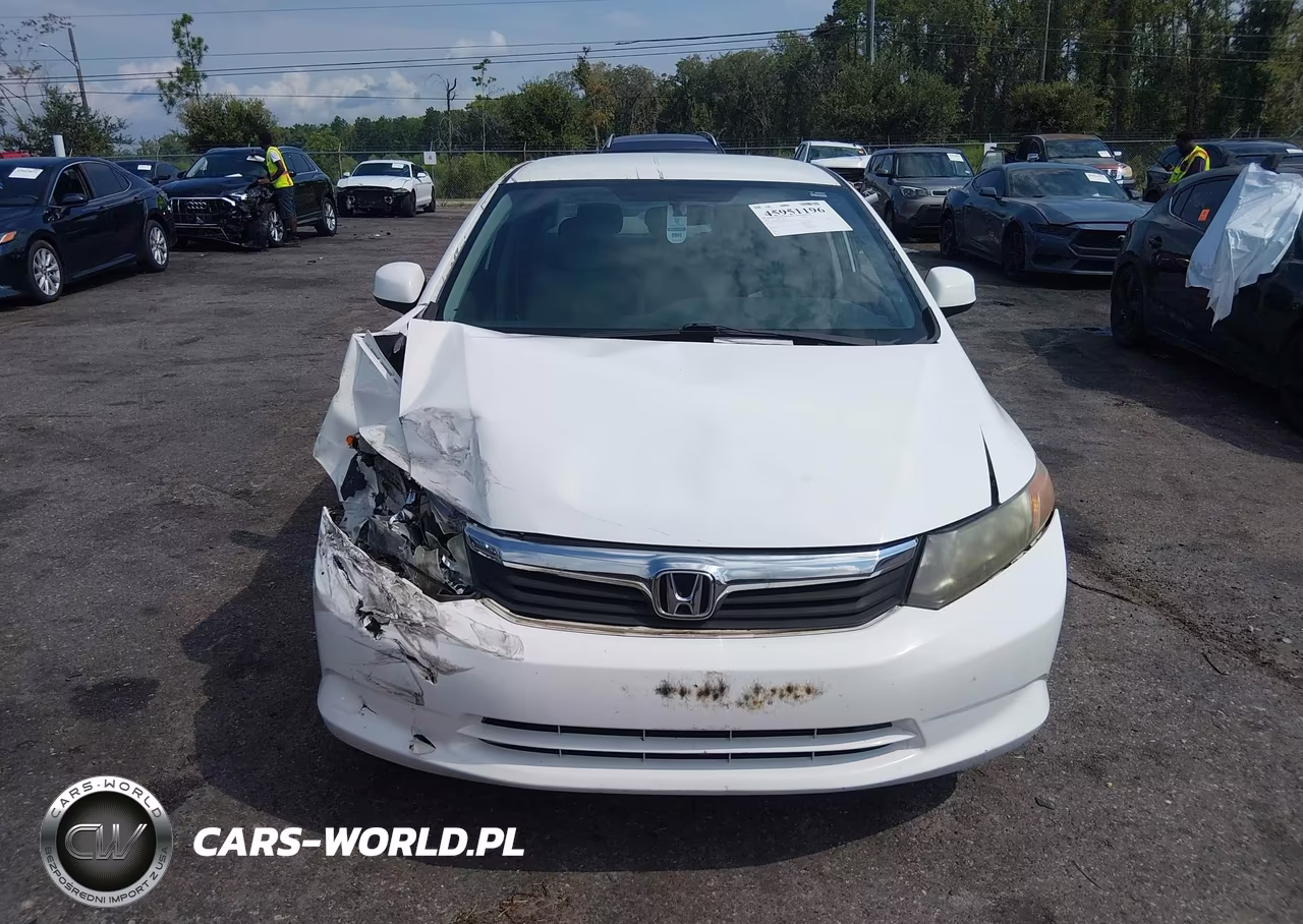 2012 Honda Civic Lx VIN:19XFB2F58CE089816 - 12