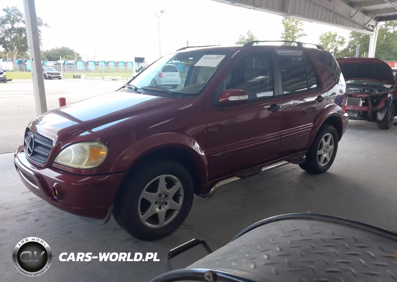 2003 Mercedes-Benz Ml 320 VIN:4JGAB54E13A395320 - 2