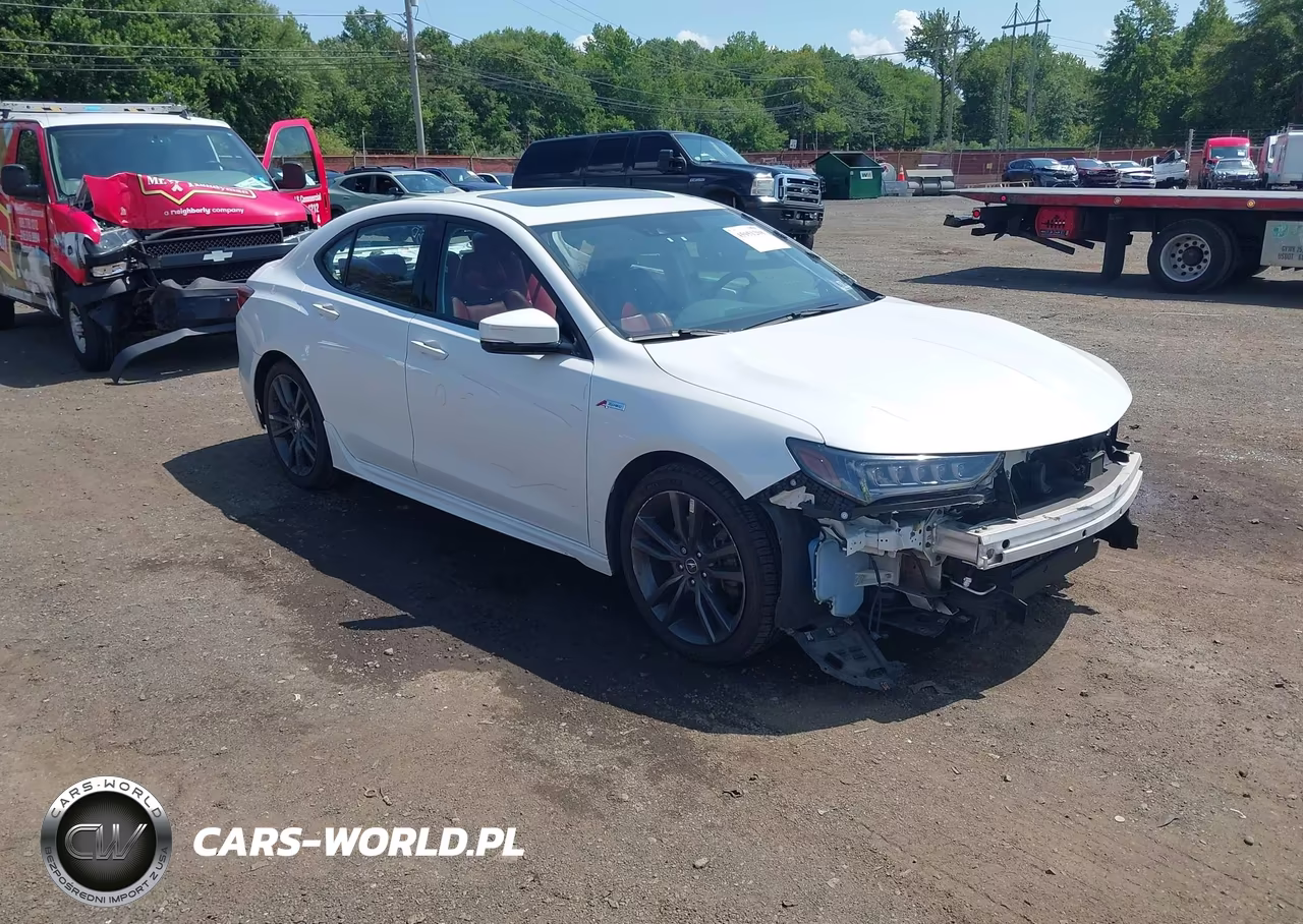 2020 Acura Tlx A-Spec-A-Spec W-Red Leather VIN:19UUB1F66LA008505 - 1