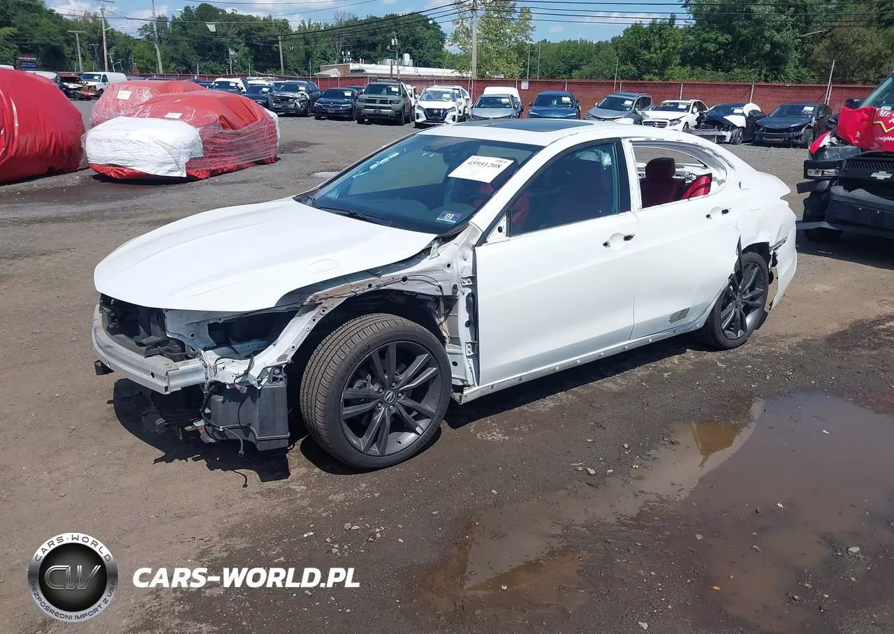 2020 Acura Tlx A-Spec-A-Spec W-Red Leather VIN:19UUB1F66LA008505 - 2