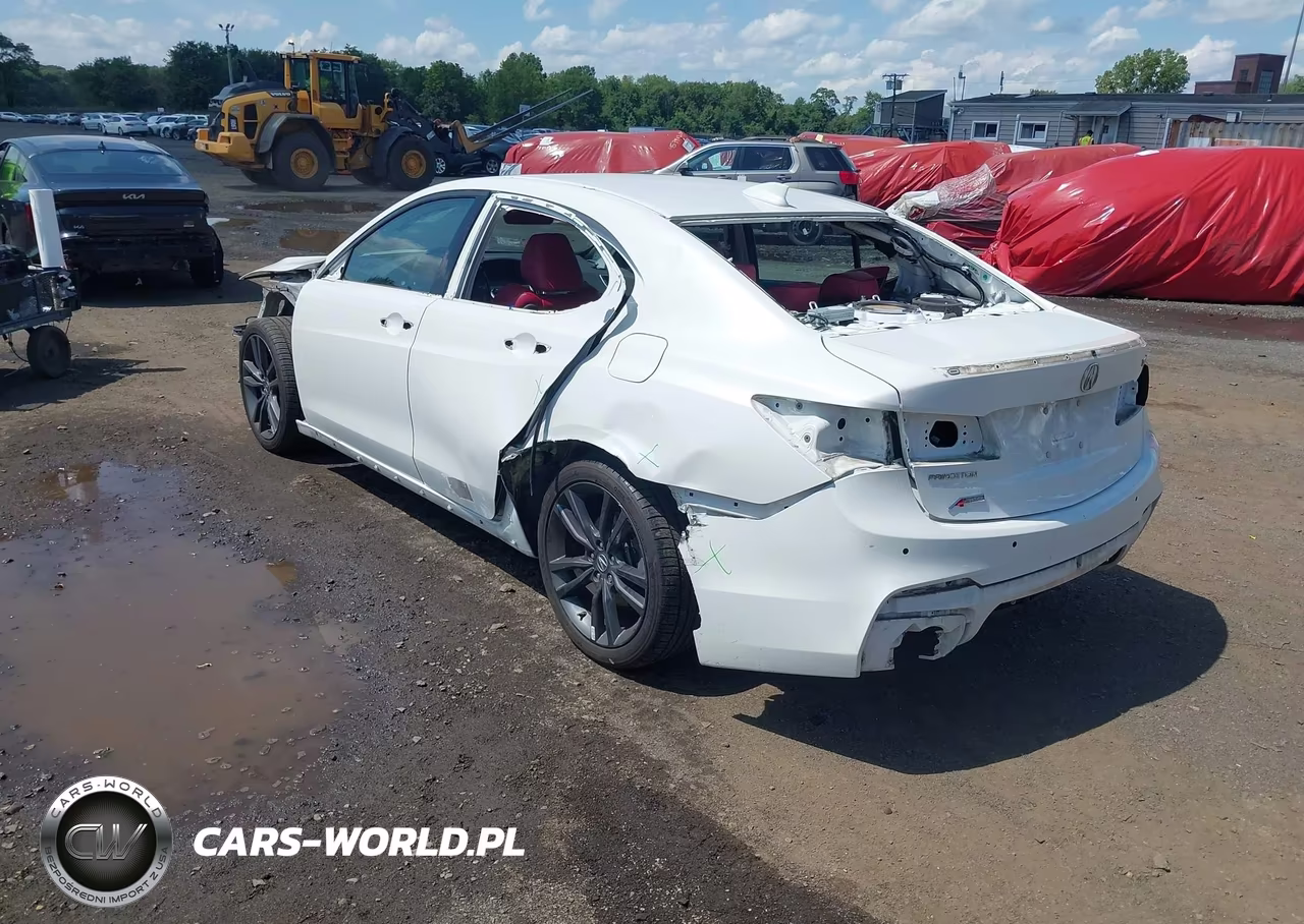 2020 Acura Tlx A-Spec-A-Spec W-Red Leather VIN:19UUB1F66LA008505 - 3