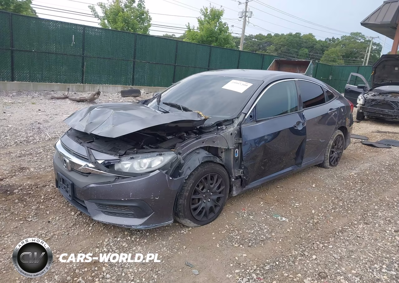 2016 Honda Civic Lx VIN:19XFC2F54GE241156 - 2