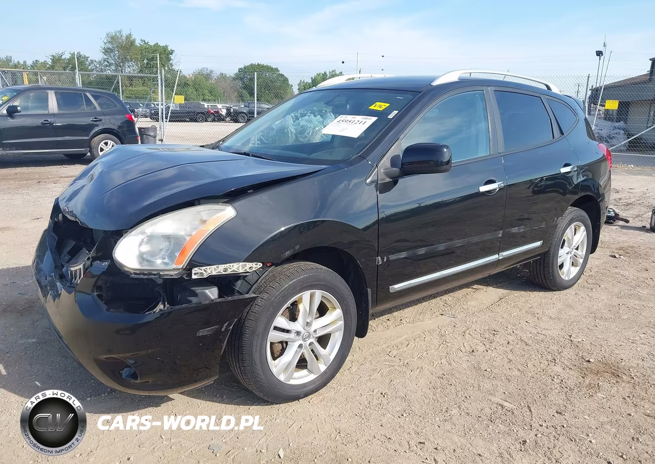 2013 Nissan Rogue Sv VIN:JN8AS5MV3DW132842 - 2