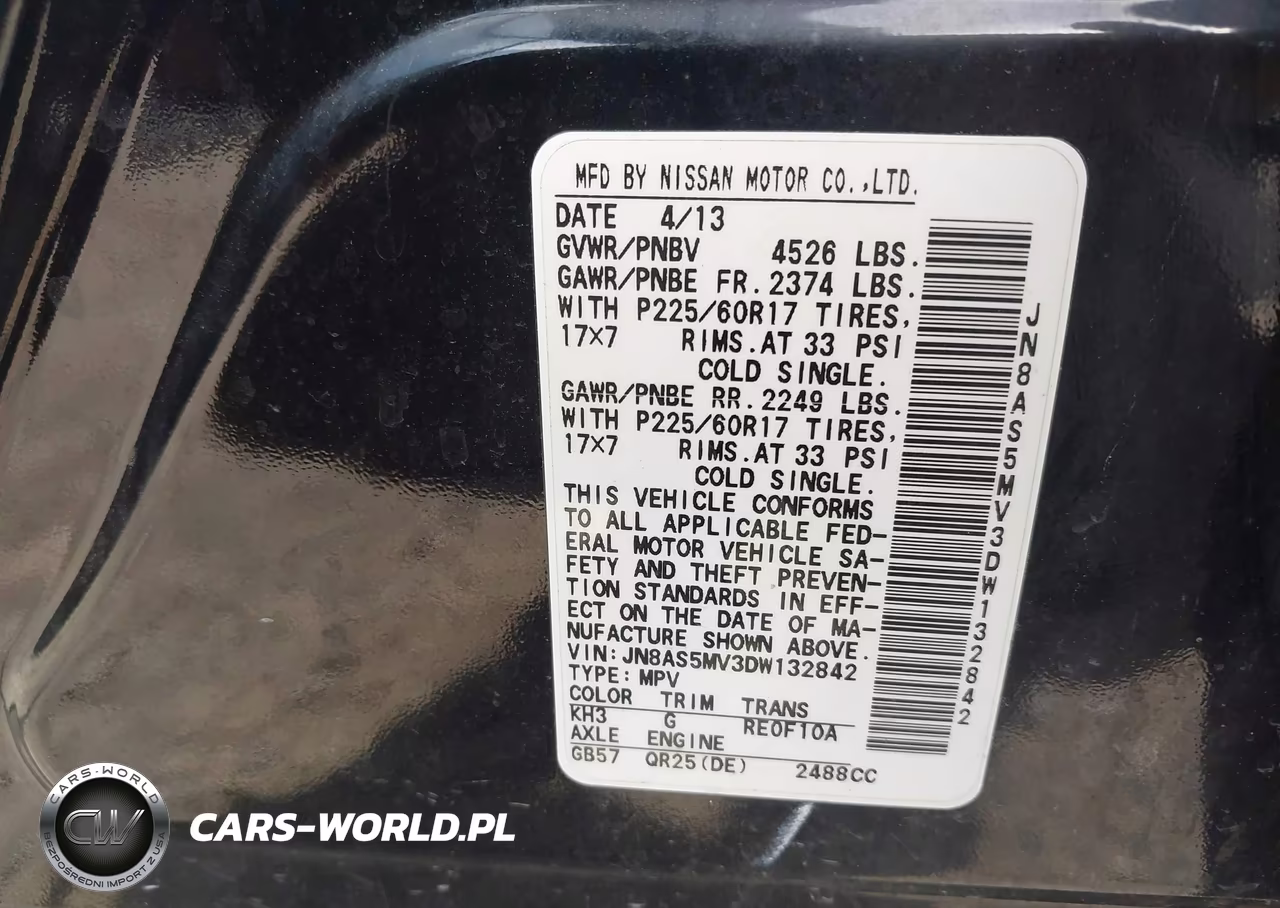 2013 Nissan Rogue Sv VIN:JN8AS5MV3DW132842 - 9
