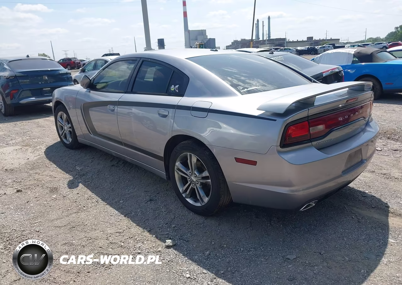 2014 Dodge Charger Sxt Plus VIN:2C3CDXJG4EH263671 - 3