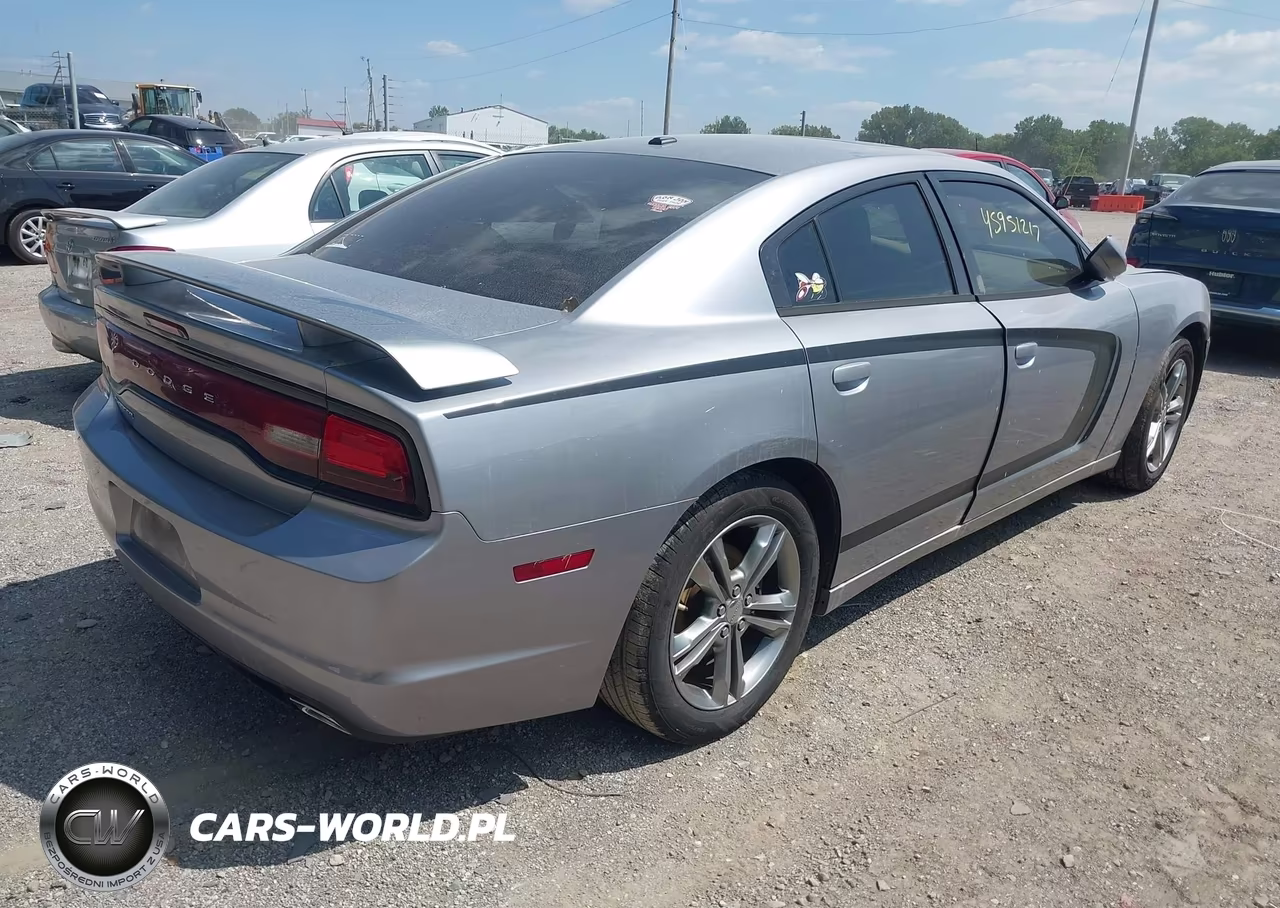 2014 Dodge Charger Sxt Plus VIN:2C3CDXJG4EH263671 - 4