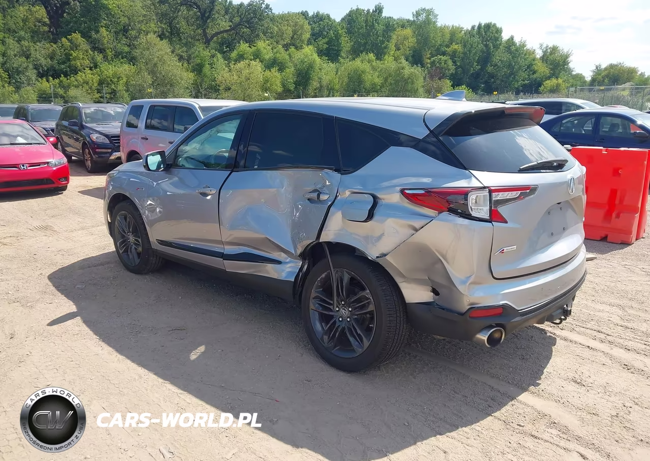 2021 Acura Rdx A-Spec Package VIN:5J8TC2H65ML012577 - 3