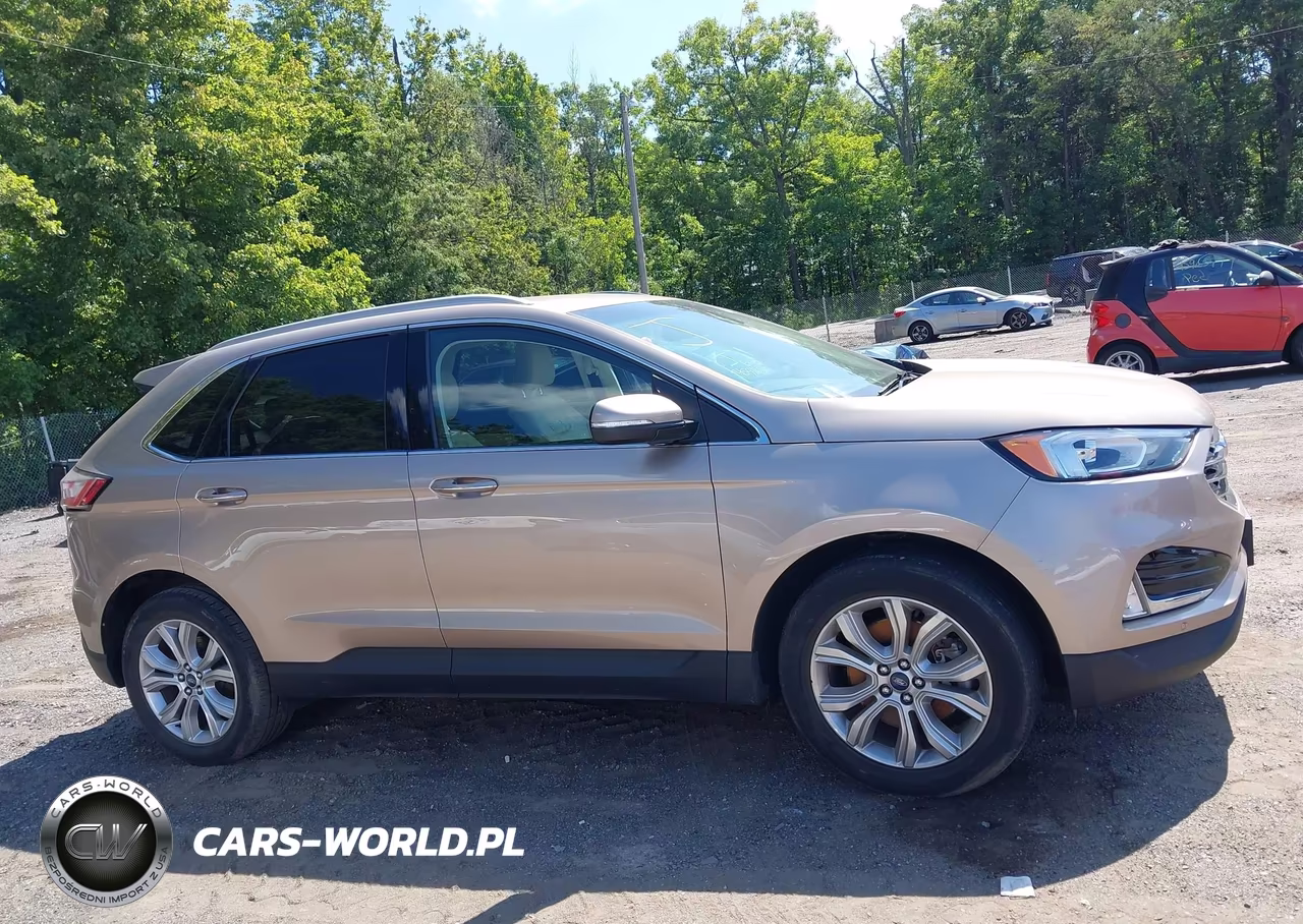 2020 Ford Edge Titanium VIN:2FMPK4K92LBA74613 - 13