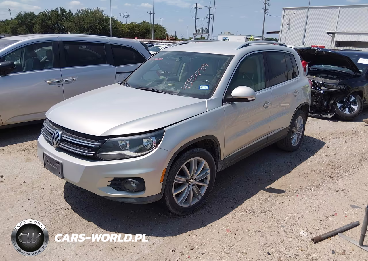 2012 Volkswagen Tiguan Se VIN:WVGAV7AXXCW515188 - 2