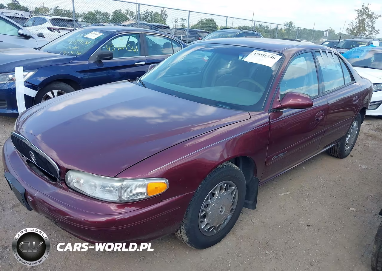 2001 Buick Century Custom VIN:2G4WS52J011325501 - 2