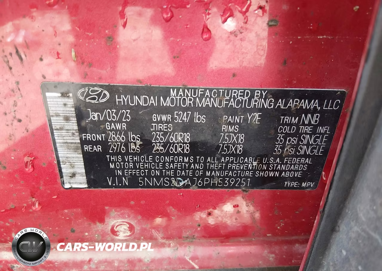 2023 Hyundai Santa Fe Sel VIN:5NMS2DAJ6PH539251 - 9