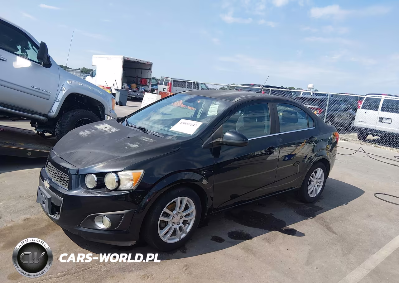 2012 Chevrolet Sonic 2Lt VIN:1G1JC5SH8C4142453 - 2