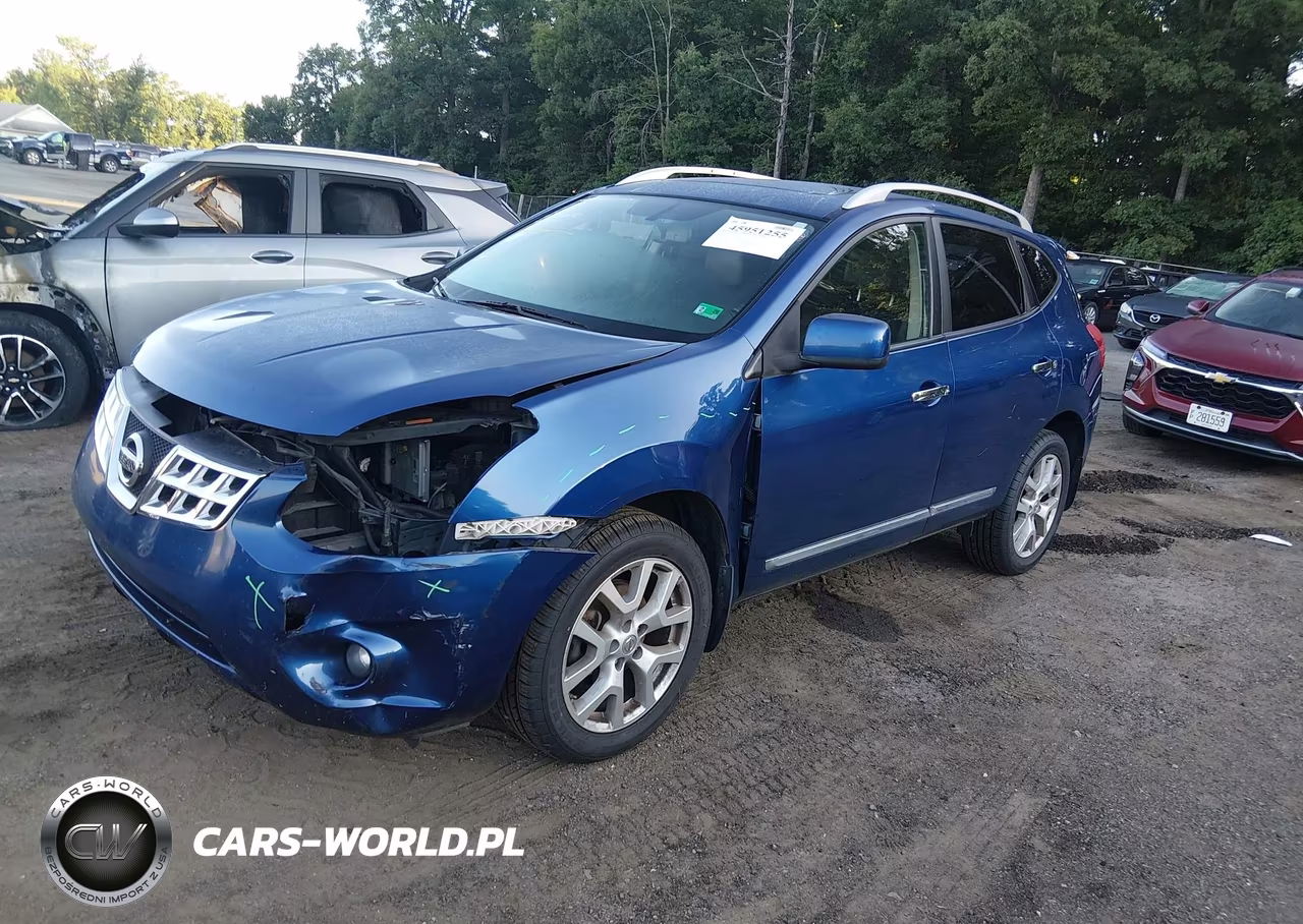 2011 Nissan Rogue Sv VIN:JN8AS5MV7BW275208 - 2