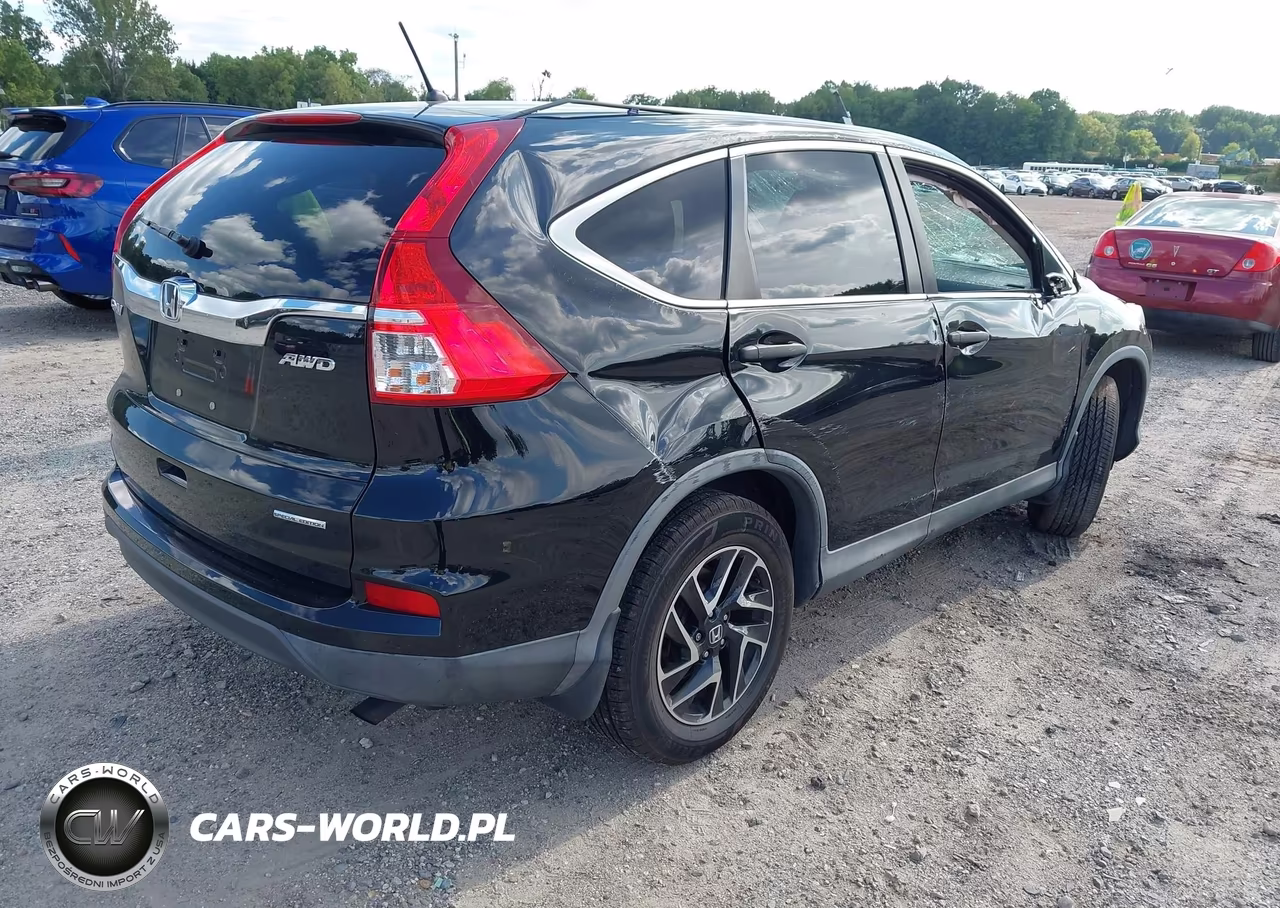 2016 Honda Cr-V Se VIN:2HKRM4H43GH631462 - 4