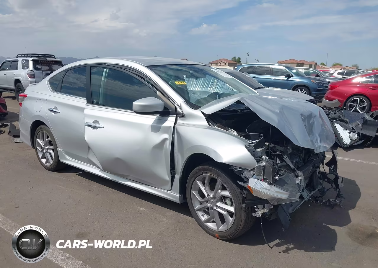 2014 Nissan Sentra Sr VIN:3N1AB7AP9EY296722 - 1