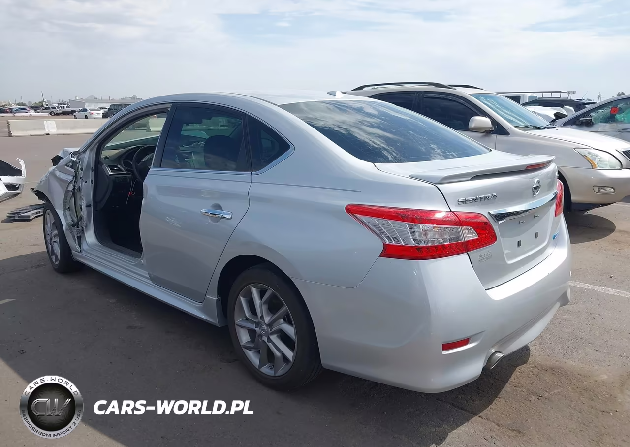 2014 Nissan Sentra Sr VIN:3N1AB7AP9EY296722 - 3