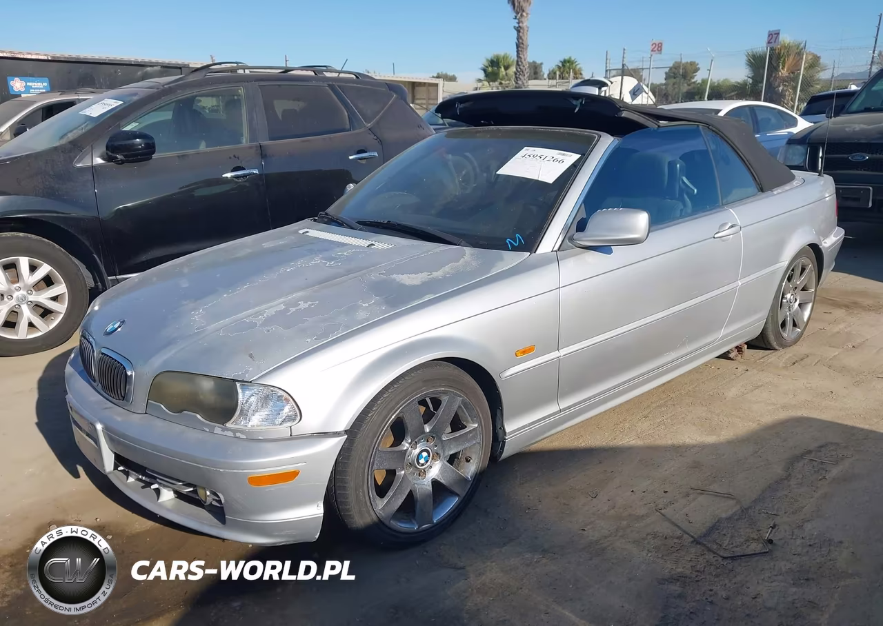 2001 BMW 325Ci VIN:WBABS33451JY52937 - 2