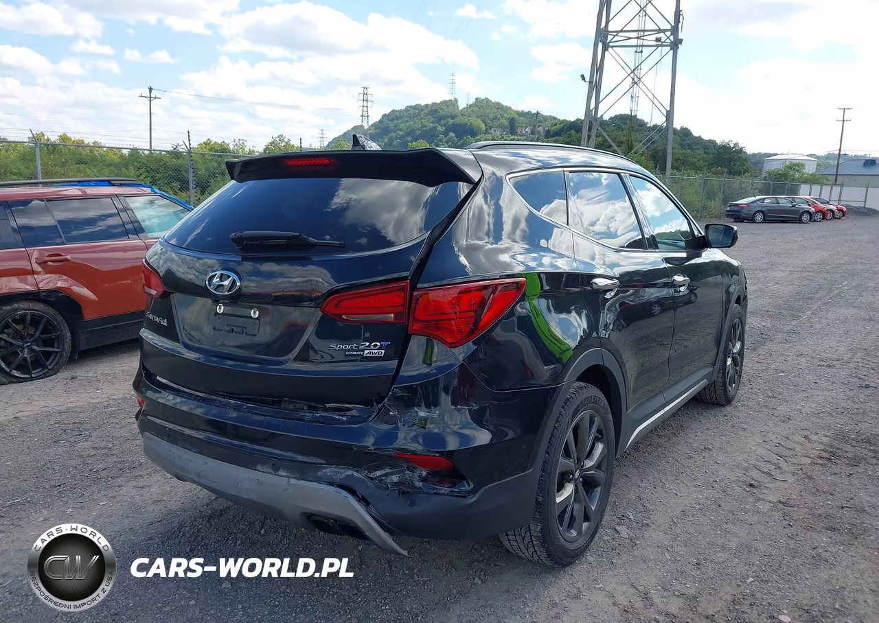 2017 Hyundai Santa Fe Sport 2.0T Ultimate VIN:5XYZWDLAXHG492463 - 4