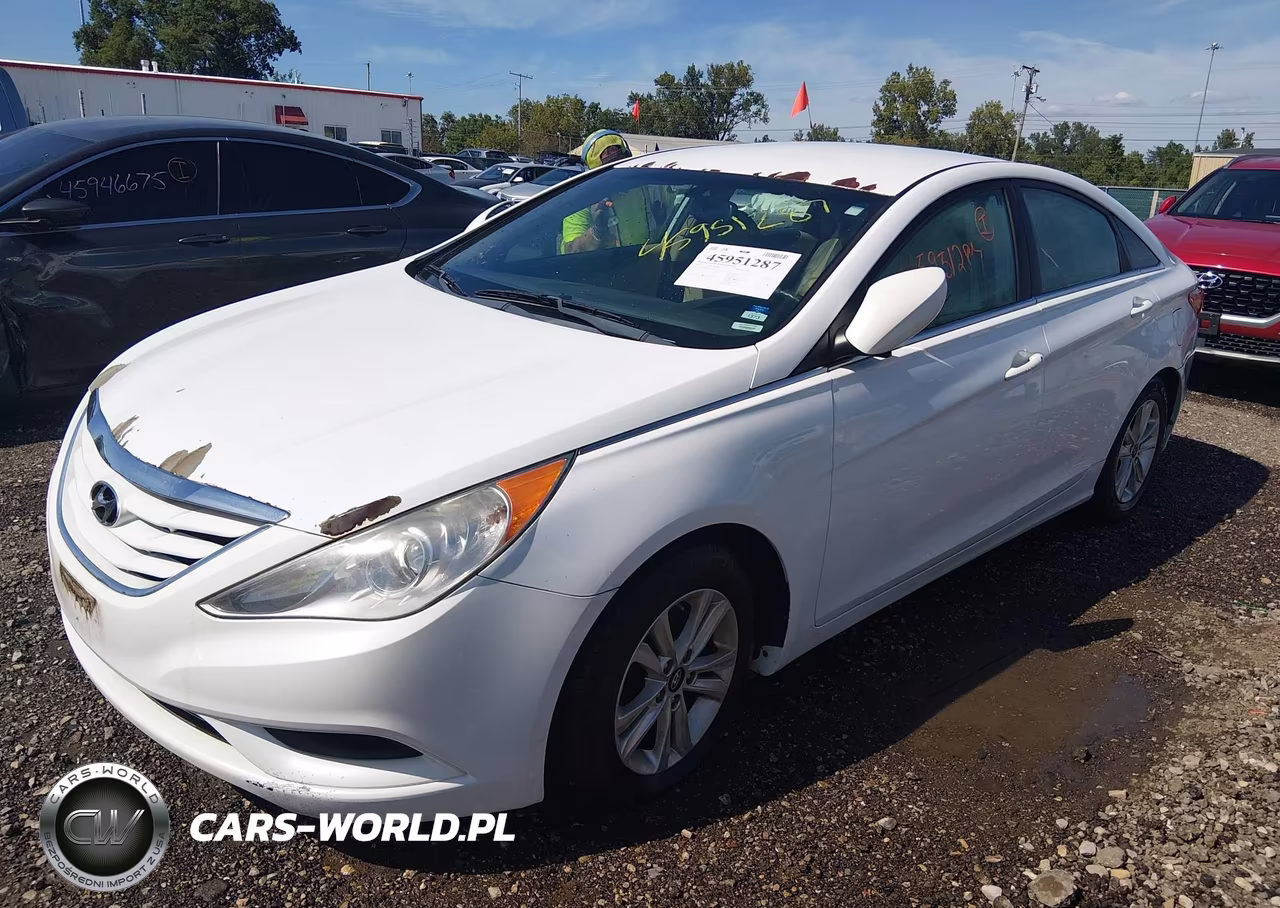 2013 Hyundai Sonata Gls VIN:5NPEB4AC3DH663104 - 2