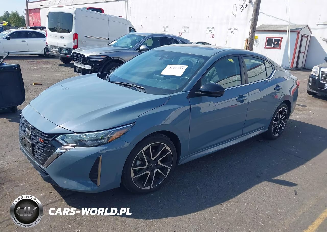 2025 Nissan Sentra Sr VIN:3N1AB8DV4SY235693 - 2