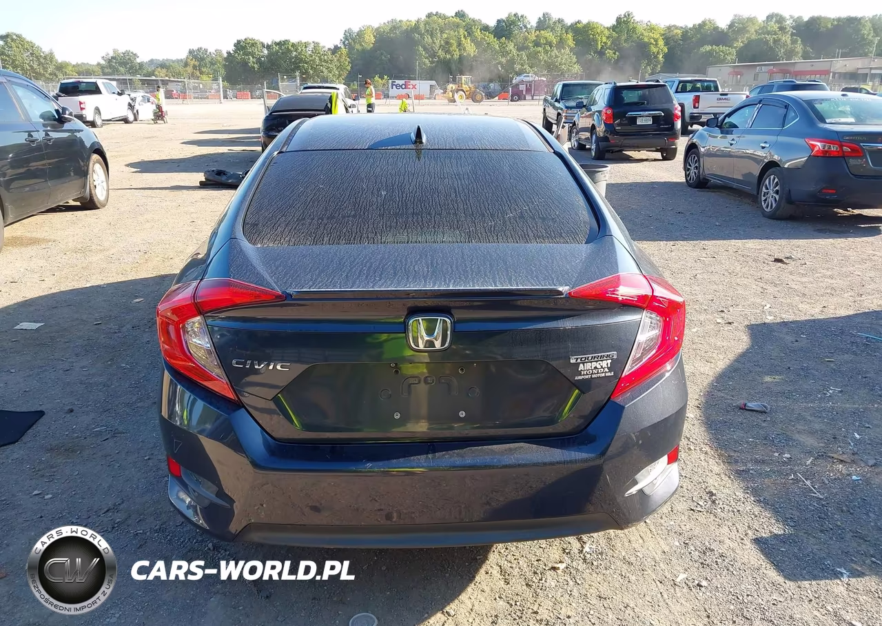 2018 Honda Civic Touring VIN:JHMFC1F95JX008034 - 16