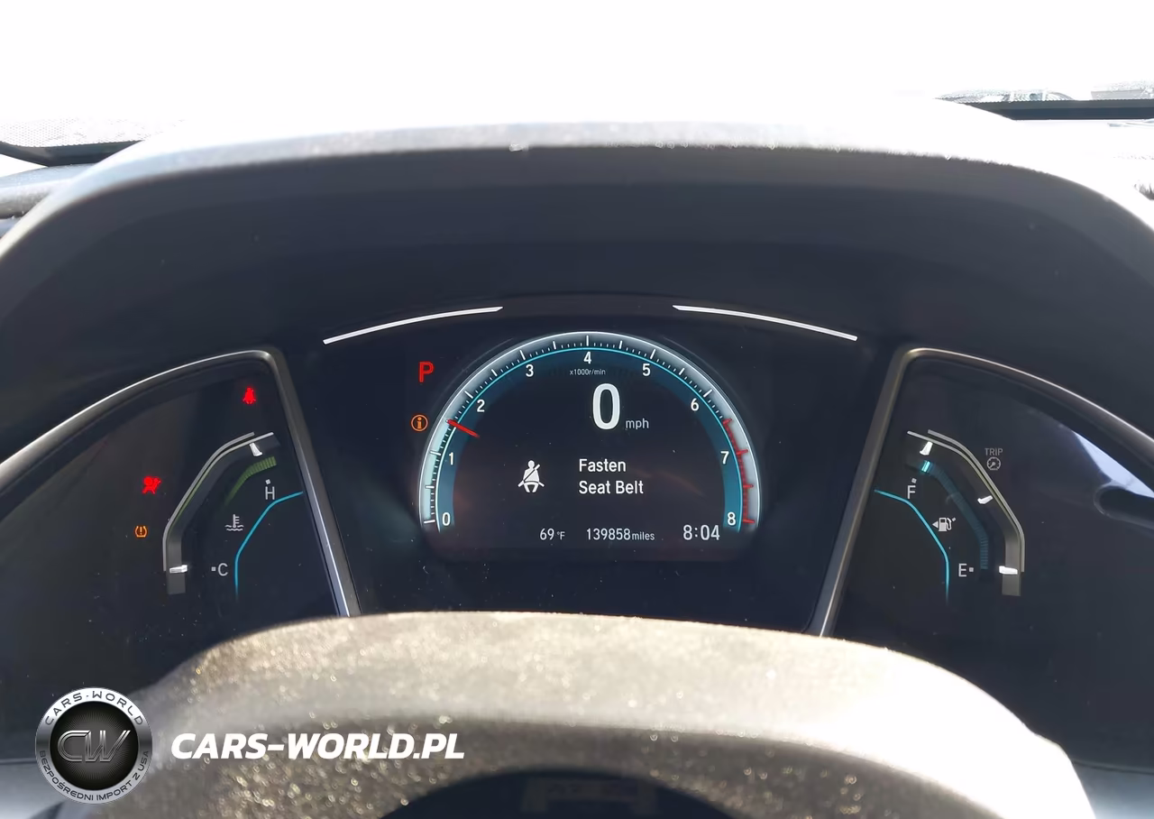 2018 Honda Civic Touring VIN:JHMFC1F95JX008034 - 7