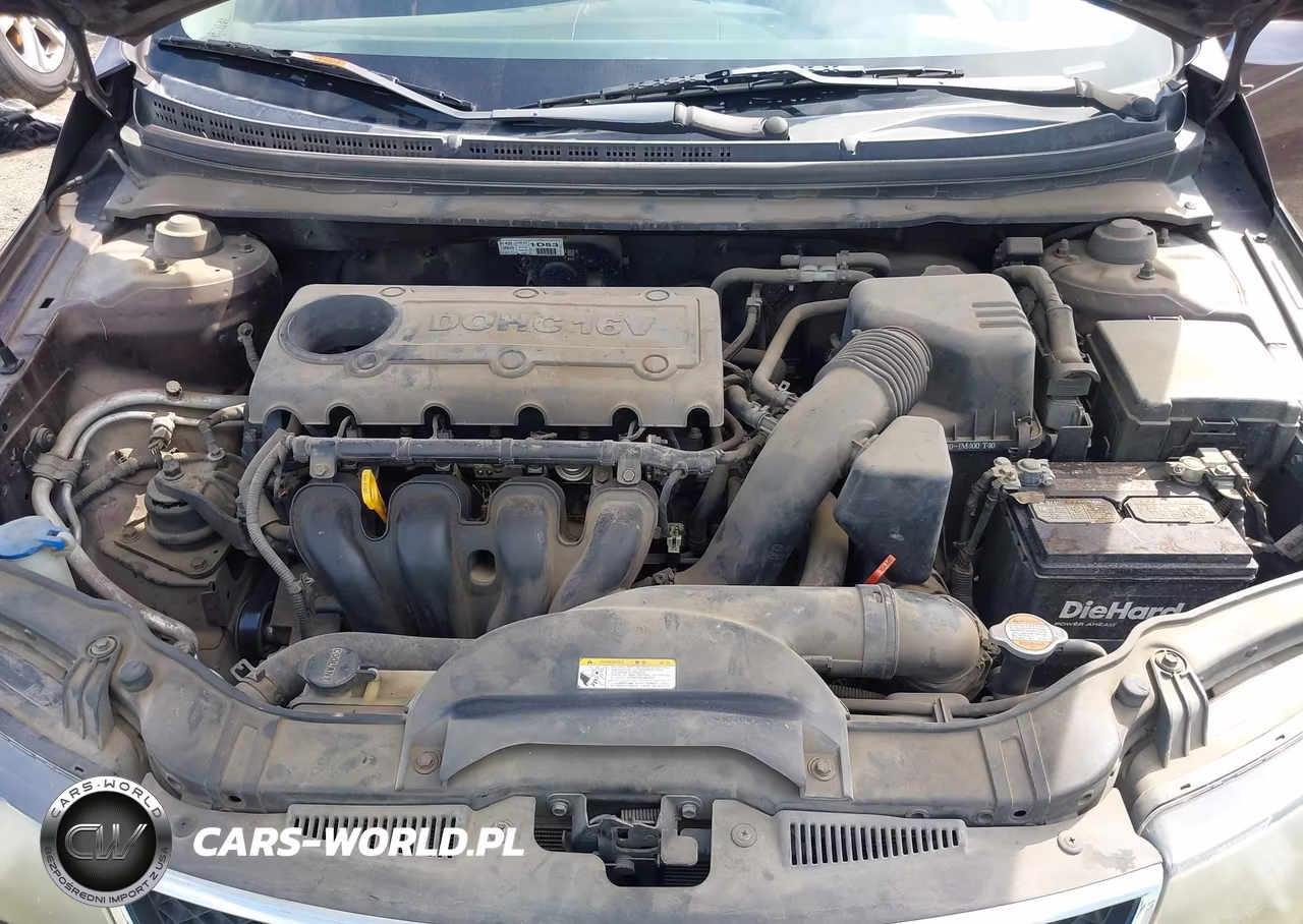 2010 Kia Forte Ex VIN:KNAFU4A26A5047900 - 10